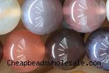 AGAT02 15 inches 8mm round agate gemstone beads