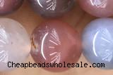 AGAT03 15 inches 10mm round agate gemstone beads