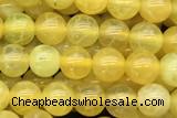 AGAT110 15 inches 4mm round fire agate beads