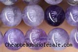 AMET02 15 inches 6mm round lavender amethyst gemstone beads