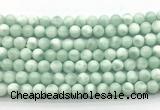 CAS301 15.5 inches 6mm round snowflake angelite gemstone beads