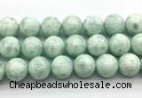 CAS308 15.5 inches 20mm round snowflake angelite gemstone beads