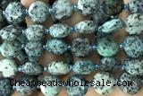 COIN68 15 inches 12mm faceted coin jasper gemstone beads