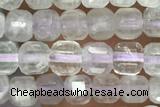 CUBE46 15 inches 3mm faceted cube lavender amethyst beads