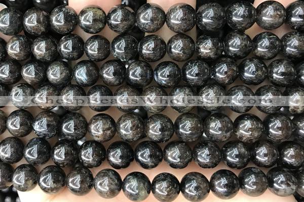 LABR02 15 inches 8mm round blue labradorite gemstone beads