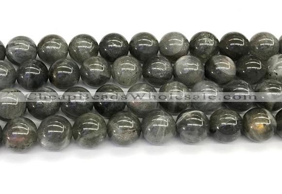 LABR10 15 inches 14mm round labradorite gemstone beads