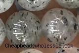 MIXE18 15 inches 12mm round quartz gemstone beads