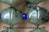 MIXE41 15 inches 9*11mm labradorite gemstone beads