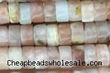 ROND19 15 inches 2*4mm heishi jade gemstone beads