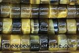 ROND59 15 inches 2*4mm heishi yellow tiger eye gemstone beads