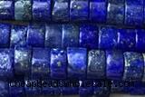 ROND82 15 inches 2*4mm heishi lapis lazuli gemstone beads