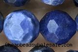 SODA02 15 inches 10mm faceted round sodalite gemstone beads