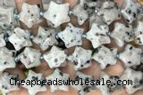 STAR06 15 inches 16mm star sesame jasper beads