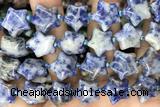 STAR17 15 inches 16mm star blue spot stone gemstone beads