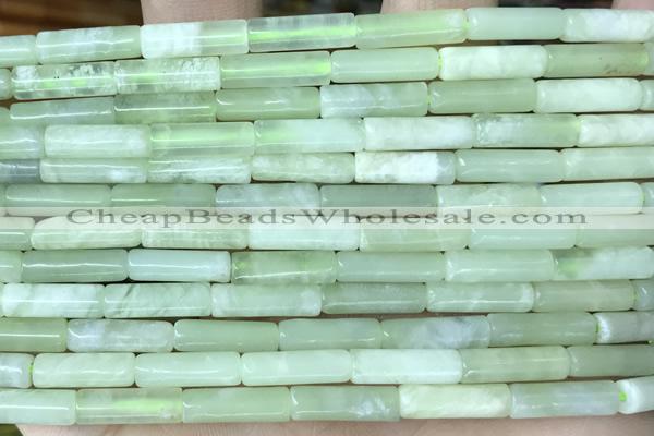 TUBE06 15 inches 4*13mm tube New jade gemstone beads