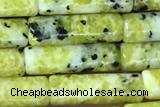 TUBE24 15 inches 4*13mm tube jade gemstone beads