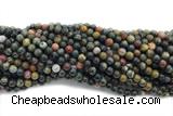 AGAT230 15 inches 6mm round ocean agate gemstone beads