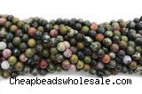 AGAT232 15 inches 10mm round ocean agate gemstone beads