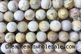 AGAT253 15 inches 12mm Indonesia crazy agate beads