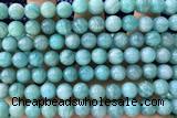 AMAZ07 15 inches 8mm round natural amazonite beads