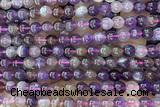 AMET07 15 inches 6mm round amethyst gemstone beads