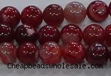 CAA1052 15.5 inches 8mm round dragon veins agate beads wholesale