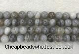 CAA1806 15.5 inches 16mm round banded agate gemstone beads