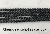 CAA1831 15.5 inches 6mm round banded agate gemstone beads