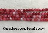 CAA1892 15.5 inches 8mm round banded agate gemstone beads