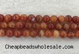 CAA1906 15.5 inches 16mm round banded agate gemstone beads