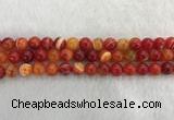 CAA1913 15.5 inches 10mm round banded agate gemstone beads