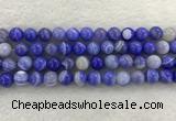 CAA1944 15.5 inches 12mm round banded agate gemstone beads