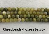 CAA1953 15.5 inches 10mm round banded agate gemstone beads