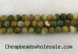 CAA1964 15.5 inches 12mm round banded agate gemstone beads