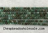 CAA1990 15.5 inches 4mm round banded agate gemstone beads