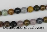 CAA229 15.5 inches 6mm round ocean agate gemstone beads wholesale