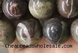 CAA2374 15.5 inches 12mm round ocean agate beads wholesale