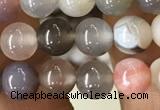 CAA2379 15.5 inches 6mm round Botswana agate beads wholesale