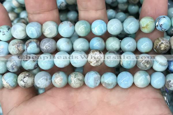 CAA2751 15.5 inches 10mm round agate gemstone beads wholesale