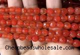 CAA3305 15 inches 6mm faceted round agate beads wholesale