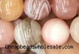 CAA3534 15.5 inches 10mm round pink botswana agate beads