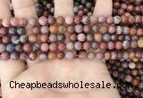 CAA3620 15.5 inches 4mm round Portuguese agate beads wholesale