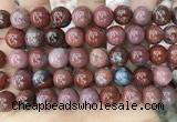 CAA3624 15.5 inches 12mm round Portuguese agate beads wholesale