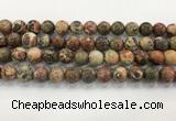 CAA3702 15.5 inches 12mm round rainforest agate beads wholesale