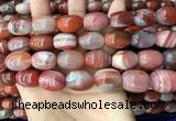 CAA4571 15.5 inches 13*16mm - 15*20mm rice south red agate beads