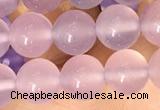 CAA5082 15.5 inches 8mm round purple agate beads wholesale