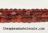 CAA5374 15.5 inches 10*12mm - 11*16mm faceted nuggets agate beads