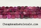 CAA5375 15.5 inches 10*12mm - 11*16mm faceted nuggets agate beads