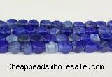 CAA5379 15.5 inches 10*12mm - 11*16mm faceted nuggets agate beads