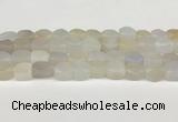 CAA5380 15.5 inches 10*12mm - 11*16mm faceted nuggets agate beads